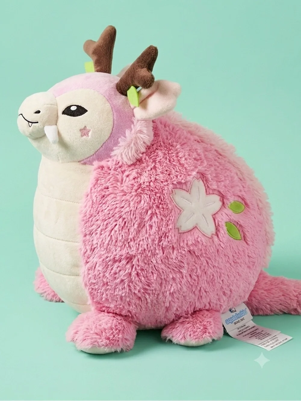 Squishable Jumbo Sakura Dragon Plush - Picture 4 of 6